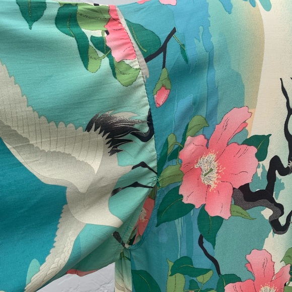 New Gorgeous Bohemian Mixed Print Kimono Duster Robe Jacket - Picture 8 of 10